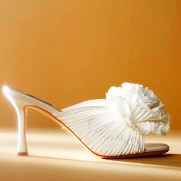 Badgley Mischka Shoes - Badgley Mischka Blythe Rosette Heels, Size 7 & 10